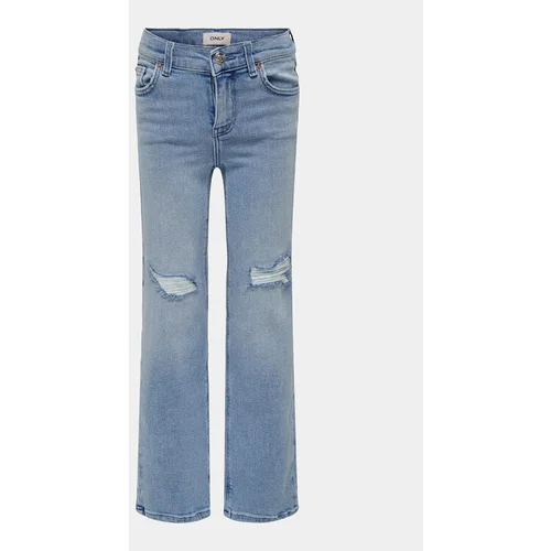 Kids_Only Jeans hlače Juicy 15300735 Modra Wide Leg