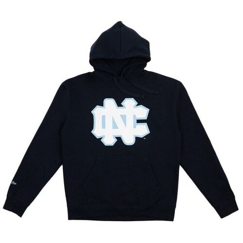 Mitchell And Ness University Of North Carolina Ncaa Large Logo Hoody Crna Slike