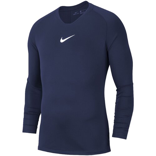 Nike Majice z dolgimi rokavi Dry Park First Layer Longsleeve Modra Cene