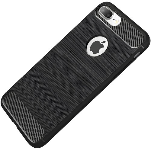 IZMAEL.eu Futrola Carbon Shield TPU za Apple iPhone 7 Plus/iPhone 8 Plus/iPhone 6 Plus - Crna Cene