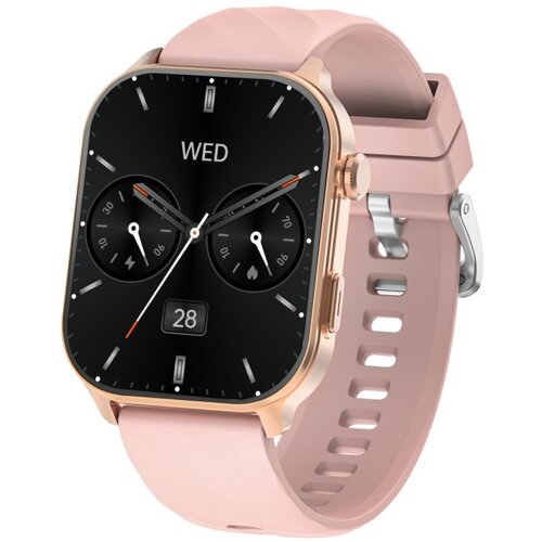 INF G21 pametna ura z Bluetooth klici, 2.01 inch HD zaslon, 5-GNSS Pink, (5000310553) Cene