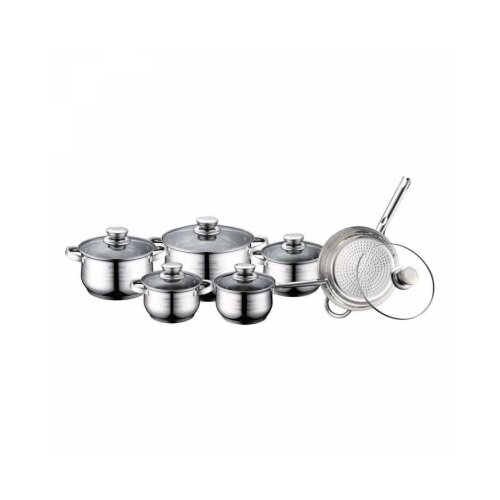 Royalty RL1231-12 šerpe sa poklopcem set 12 delova inox Cene