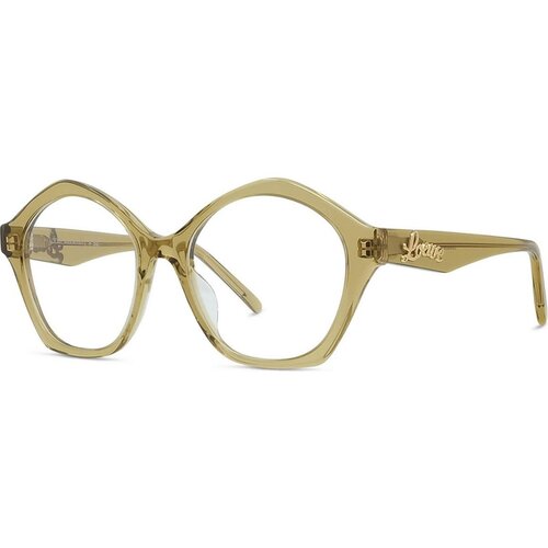 Loewe Curvy Green Geometric Eyeglasses ONE SIZE (51) Zelena/Kristalna Slike