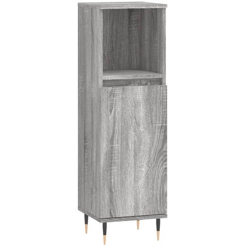 Maison Chic Kopalni&amp;scaron;ka omarica - Kopalni&amp;scaron;ki kabinet siva sonoma 30x30x100 cm inženirski les, (21794897) Slike