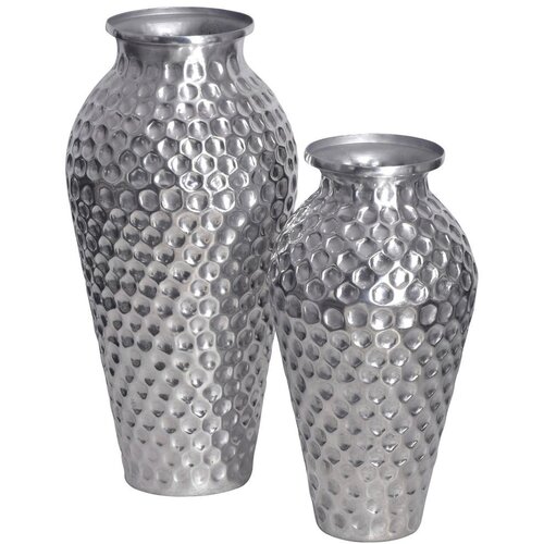Livetastic Set Dekorativnih Vaz Silver, 2 Kos Slike
