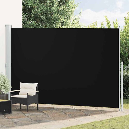  Uvlačiva bočna tenda za terasu 220 x 500 cm crna Cijene
