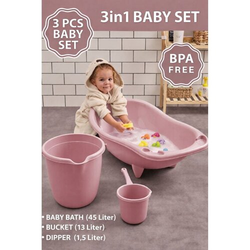 WALLXPERT Bl-12017 - Set za kupanje beba (3 dela) Cene
