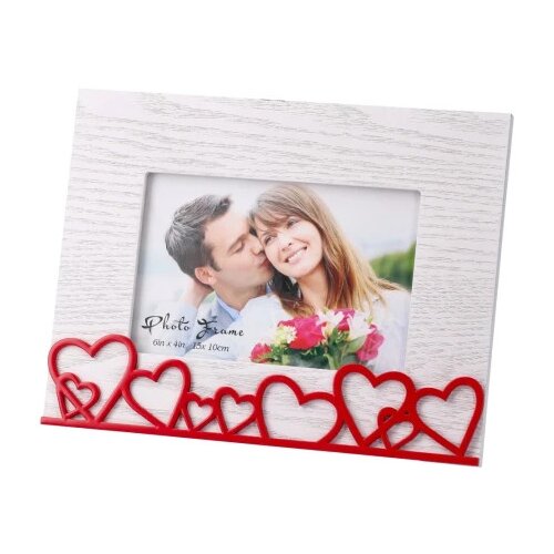  Roccia, ram za fotografije, drvo, Heart, 10x15cm ( 706511 ) Cene