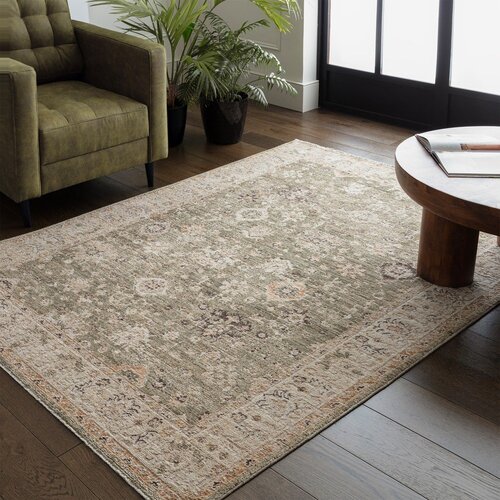 Asiatic Carpets Zeleni/bež ručno rađen tepih 200x300 cm Heriz Ornate &amp;ndash; Slike