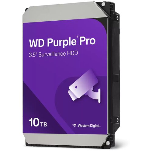 Western Digital 10TB 3.5 inča SATA III 512MB 7.200 WD102PURP Purple Pro hard disk Slike
