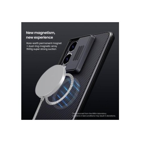  Futrola nillkin cam shield pro magnetic za samsung s937b galaxy s25 edge 5g crna ( F122783 ) Slike