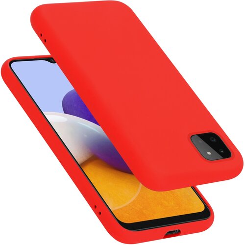 Cadorabo Ohi&amp;scaron;je, združljiv s Samsungom v tekoči rdeči barvi - za&amp;scaron;čitni pokrov iz fleksibilnega silikona TPU, (20587090) Slike