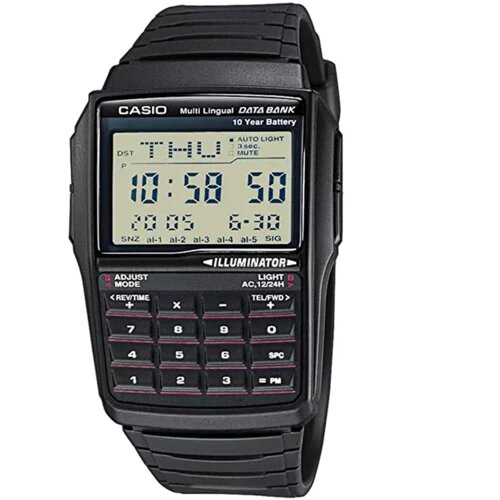 Casio Digitalne ure DBC321A Črna Cene