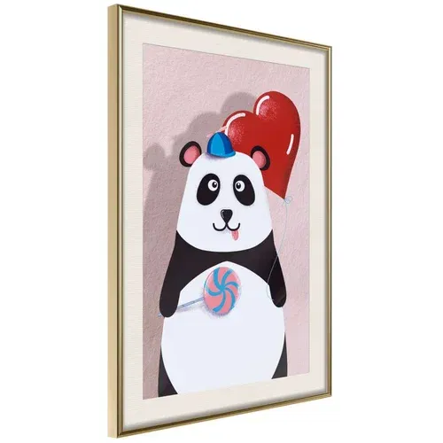  Poster - Happy Panda 40x60