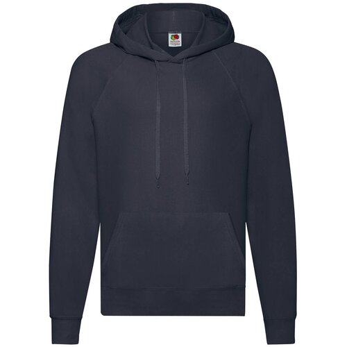Fruit Of The Loom Granatowa bluza męska z kapturem Lightweight Hooded Sweat Cene