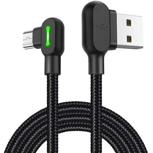 McDodo Kabel USB na mikro USB CA-5280 LED, 1,8 m (črn), (20627697) Cene