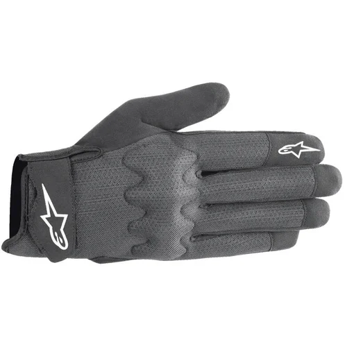 Alpinestars Stated Air Gloves Black/Silver 2XL Rukavice