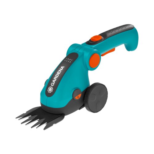 Gardena Komplet akumulatorskih škarij za travo ComfortCut Li + ročaj + kolesa Cene