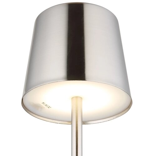 Globo 58482N-LED Stona lampa VANCOUVER, prigu&amp;scaron;iva, dodirno upravljanje, punjiva, 2W/3,7V 2200mAh, sjajni hrom Slike