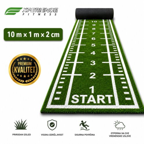 Ve&amp;scaron;tačka trava za funkcionalni trening 10 m x 1 m - Debljina 2 cm Slike