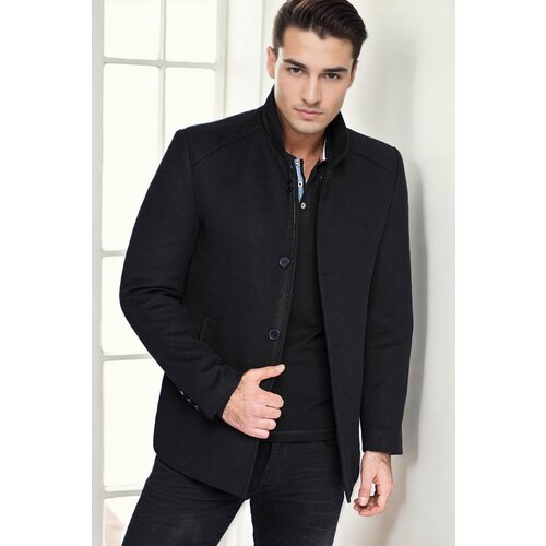 Dewberry PLT8327 MEN'S COAT-NAVY-1 Slike