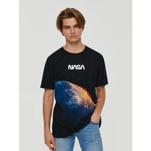 House - Majica kratkih rukava NASA - Crna