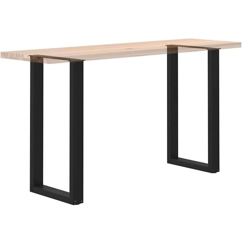 vidaXL noge kavne mizice u-oblika 2 kosa črna 50x(90-91)cm jeklo Cene