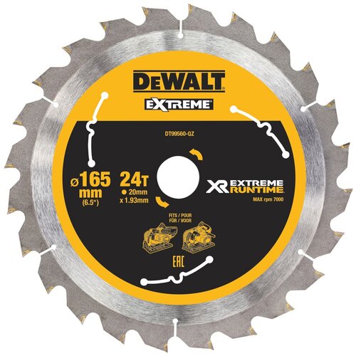Dewalt list za potopno žago 165MMX20MM 24T flexvolt DT99560 Cene