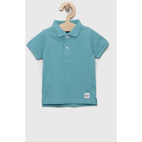 Zippy Pamučna polo majica za bebe glatki model Slike