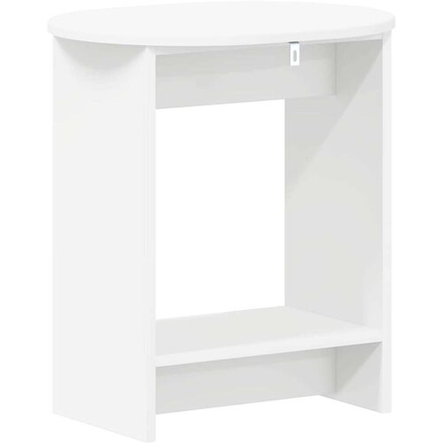  Bocni stol Bijeli 50 x 39 5 x 55 cm Konstrukcijsko drvo Slike