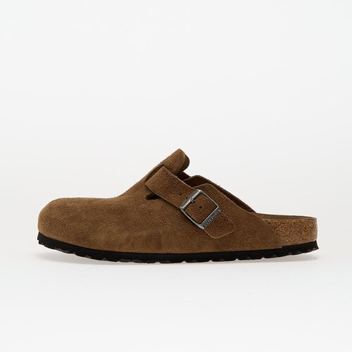 Birkenstock Sneakers Boston Soft Footbed Suede Leather Dark Tea Tonal Fb EUR 39 Cene