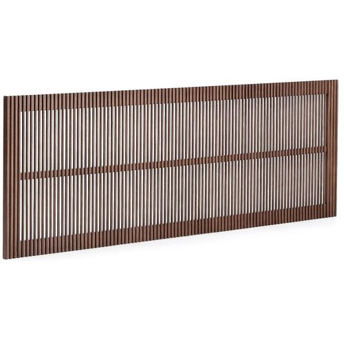 Kave Home Uzglavlje od čvrste jeseni u tamnoj prirodnoj boji 195x70 cm Beyla &amp;ndash; Slike