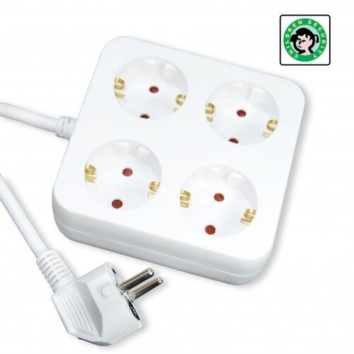 Mitea_Electric Prenosna četvorostruka priključnica (produžni kabl) 16A 250V 3680W PM4XP-5M DZ Cene
