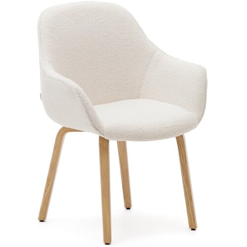 Kave Home Beli jedilni stoli v kompletu 4 ks Aleli &amp;ndash; Slike