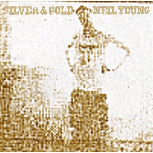 REPRISE RECORDS NEIL YOUNG - Silver and gold album Cene