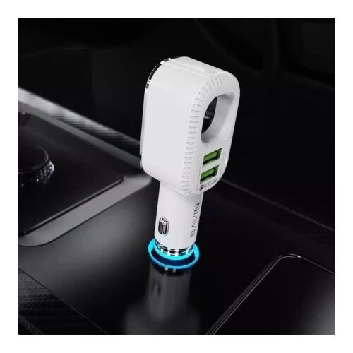 BAVIN Auto punjač&sterilizator 36W PD QC3,0 2XUSB + kabl type-C bela ( 90042 ) Cene