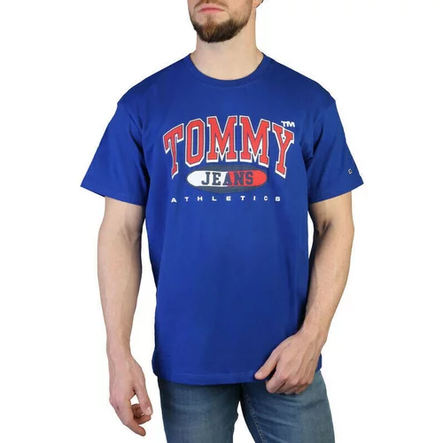 Tommy Hilfiger Majice s kratkimi rokavi - dm0dm16407 Modra