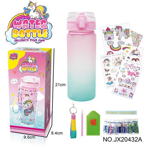 Unicorn steklenica za vodo + dodatki Cene