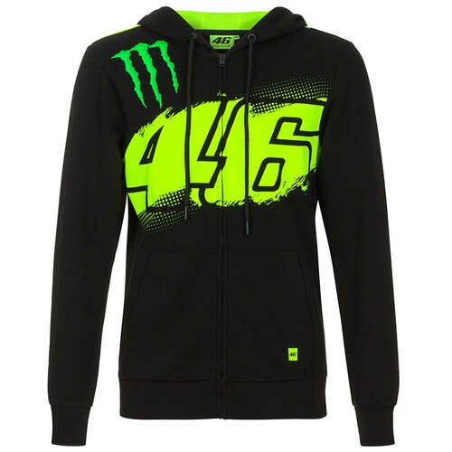  Mu&amp;scaron;ka Vr46 Valentino Rossi Monza Monster Energy zip majica sa kapuljačom Slike