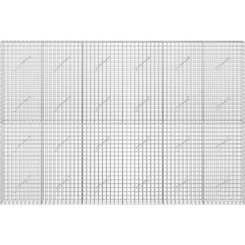  Gabion s 5 mm žicom i mrežom 5x5 cm 300x10x200 cm Slike