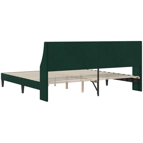  Krevetna konstrukcija Tamnozelena 200 x 200 cm Bar&amp;scaron;un Slike