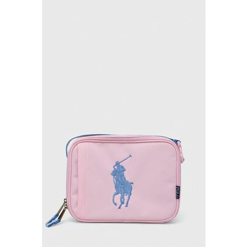 Polo Ralph Lauren Dječja torba za užinu boja: ružičasta