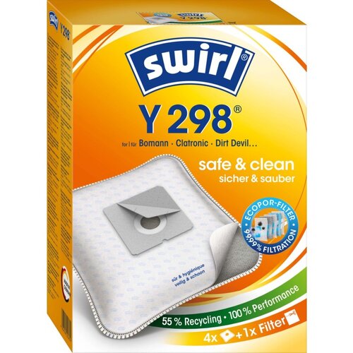 SWIRL Melitta SDA vrečka za prah za druge znamke Y 298(Y198)EcoPorVE4, (21275927) Slike