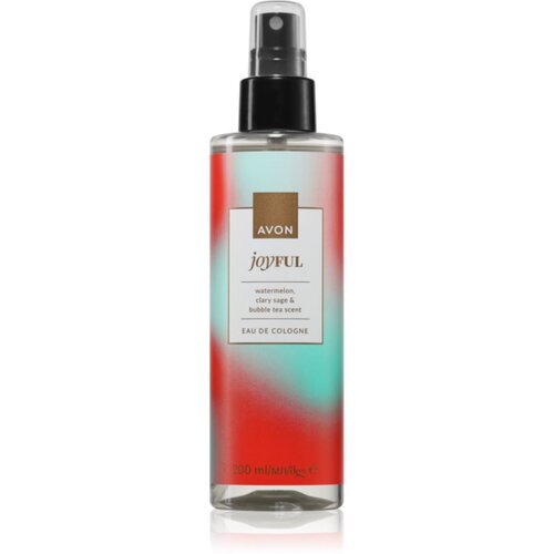 Avon Joyful Watermelon & Clary Sage & Bubble Tea kolonjska voda za žene 200 ml Cijene