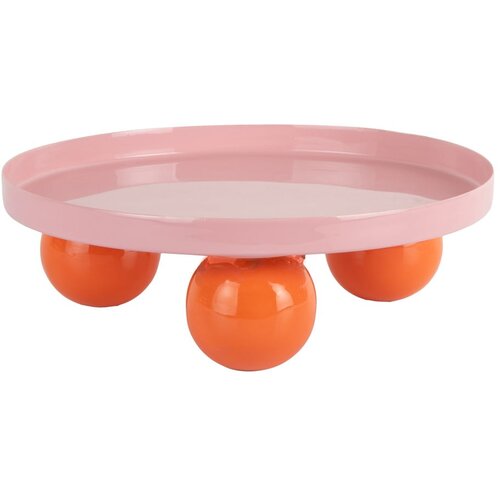 PT LIVING Metalni ukrasni pladanj &amp;oslash; 20 cm Double Funky &amp;ndash; Slike