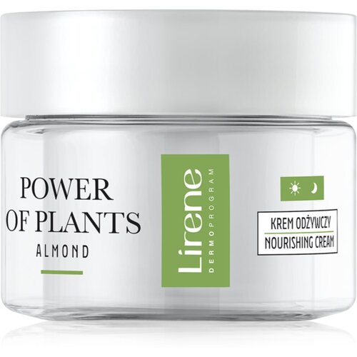 Lirene Power of Plants Almond hranilna krema za obnovo čvrstosti obraza 50 ml Cene