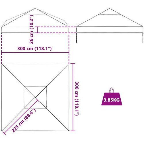  Zamjena nadstre&amp;scaron;nice 3 x 3 m PVC Slike
