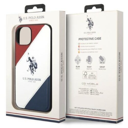  U.S. Polo usnjen ovitek USHCP14MPSO3 za iPhone 14 Plus Slike