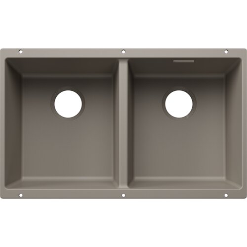 Blanco pomivalno korito SUBLINE 350/350-U SILGRANIT MAIN POOL LEVO, brez pribora InFino - TARTUFI Cene