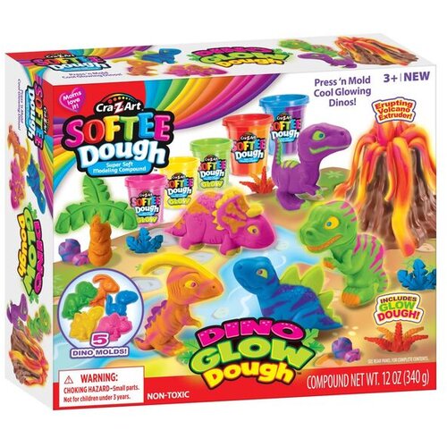 Cra-z-art plastelin Naredi dinozavre Softee Dough 66603 Cene